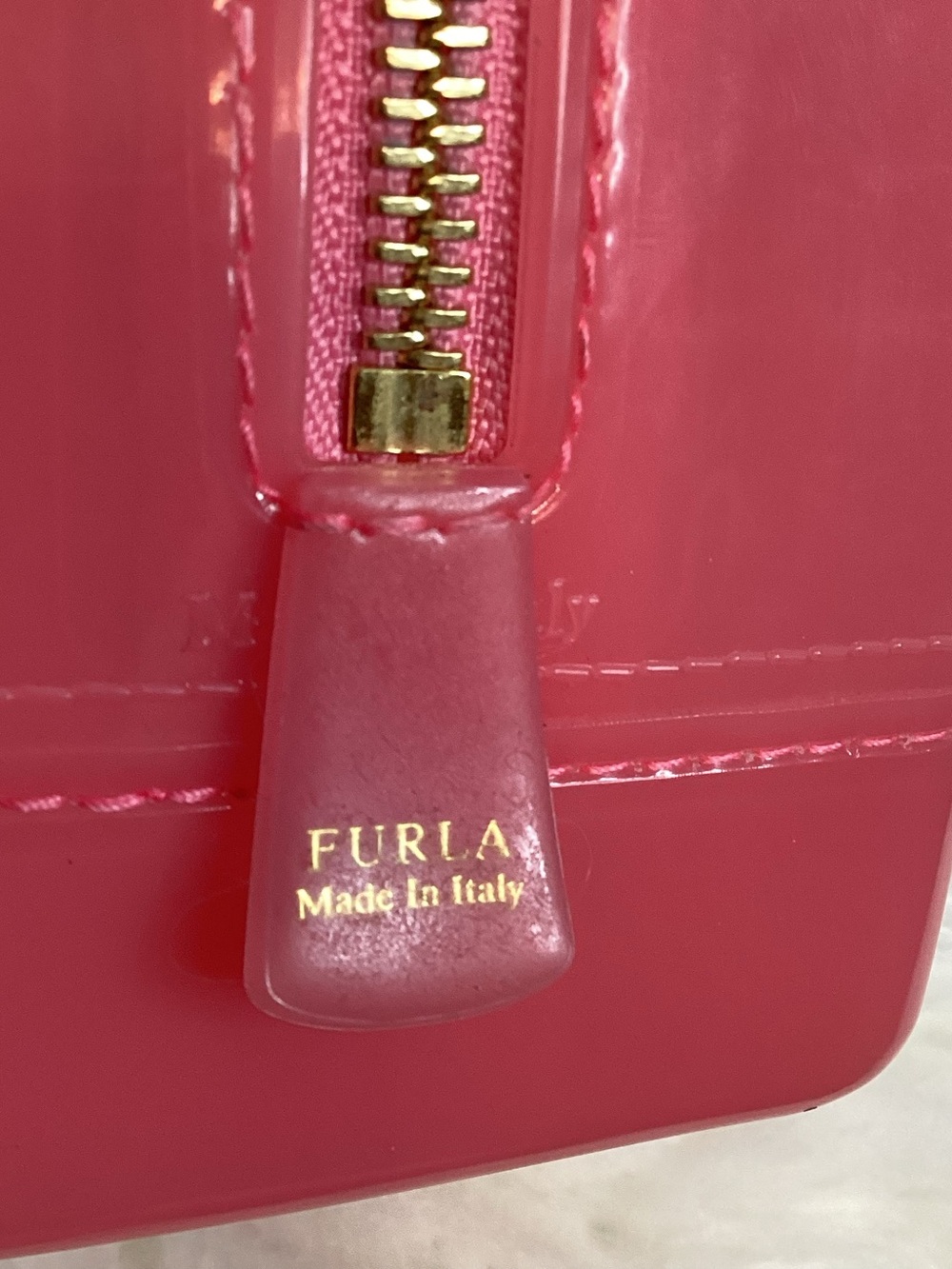 💕 CUTE 💕 Furla Jelly Pink Mini Candy Dome Satchel - Picture 7 of 13